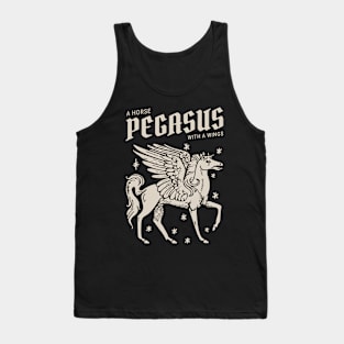 Antique Horse Pegasus Tank Top